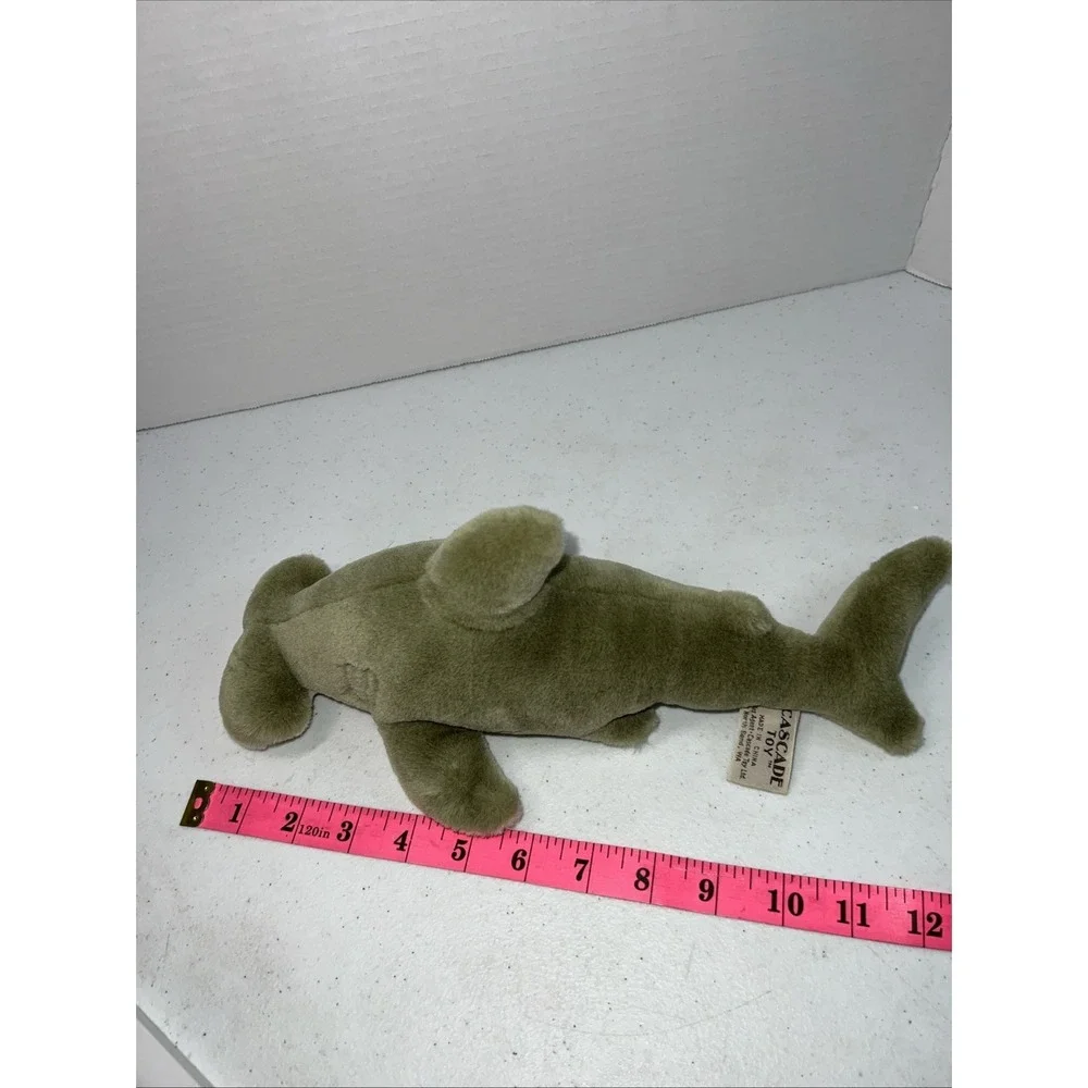 Vintage Cascade Toys Plush Hammerhead Shark Stuffed Animal 13